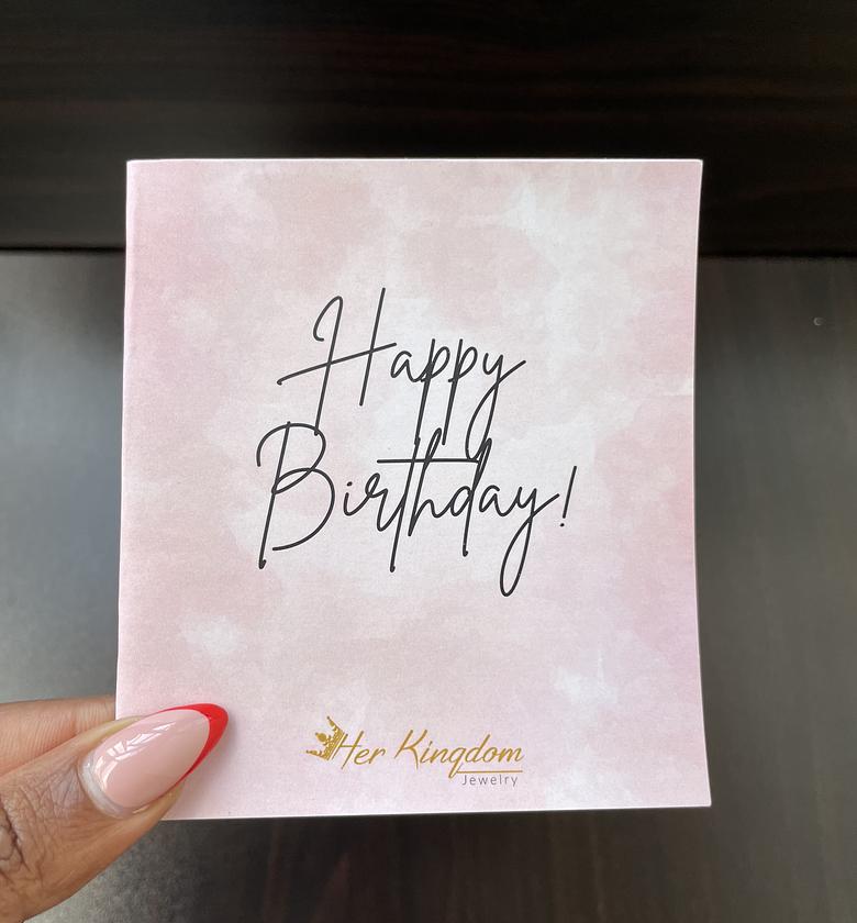 Happy Birthday card image