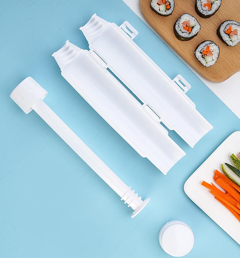 SUSHI MAKER. DIY Quick Sushi Maker Roller Rice Mold Meat Vegetable Rolling Mold Sushi Device Making image