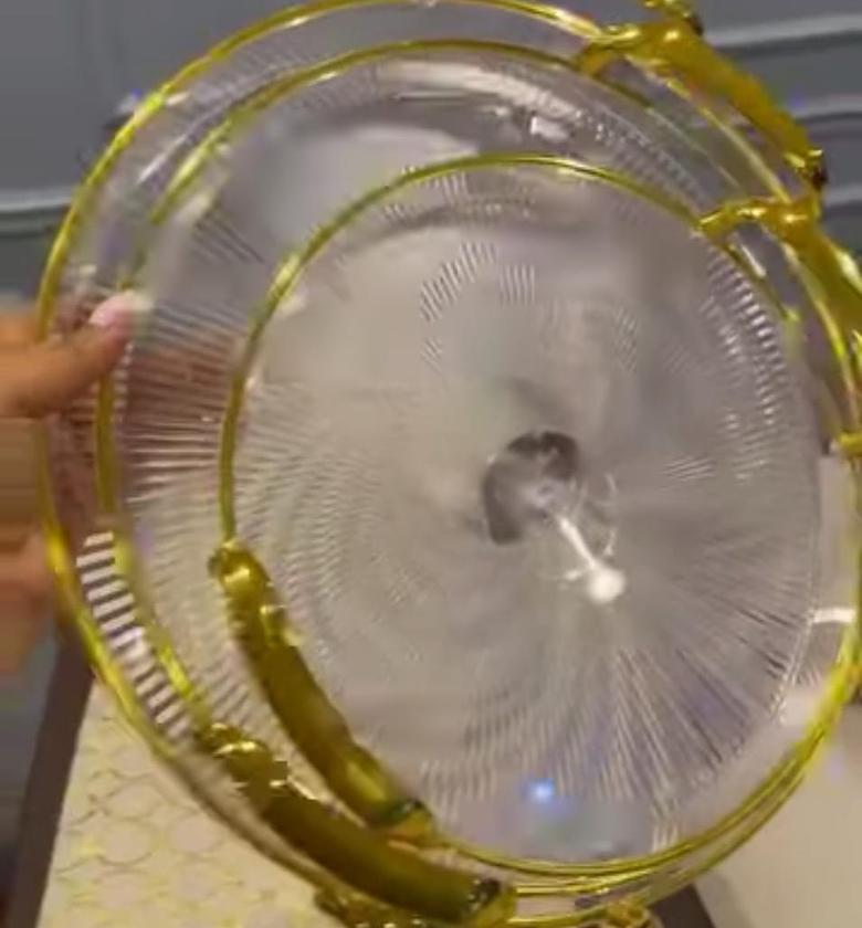 Modern Creative Striped Tray image