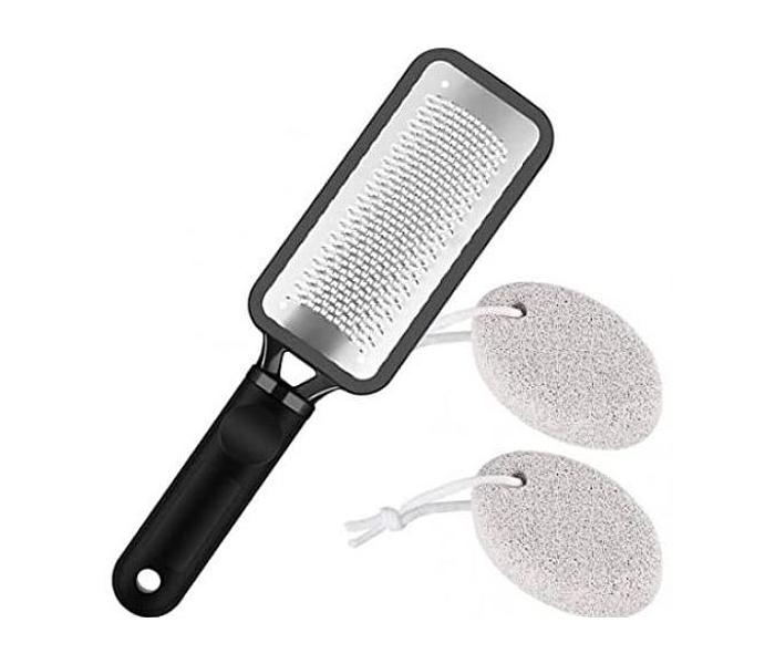 Pedicure Set Foot Scrapper Pumice Stone Dead Skin Callus Remover image