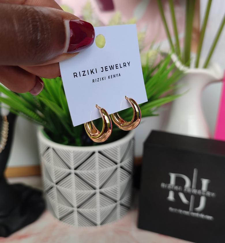 Nina Hoop Earrings  image