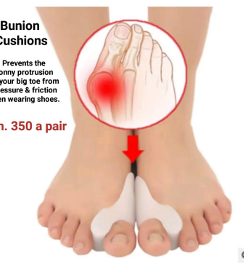 Big Toe Silicone Bunion Cushions image