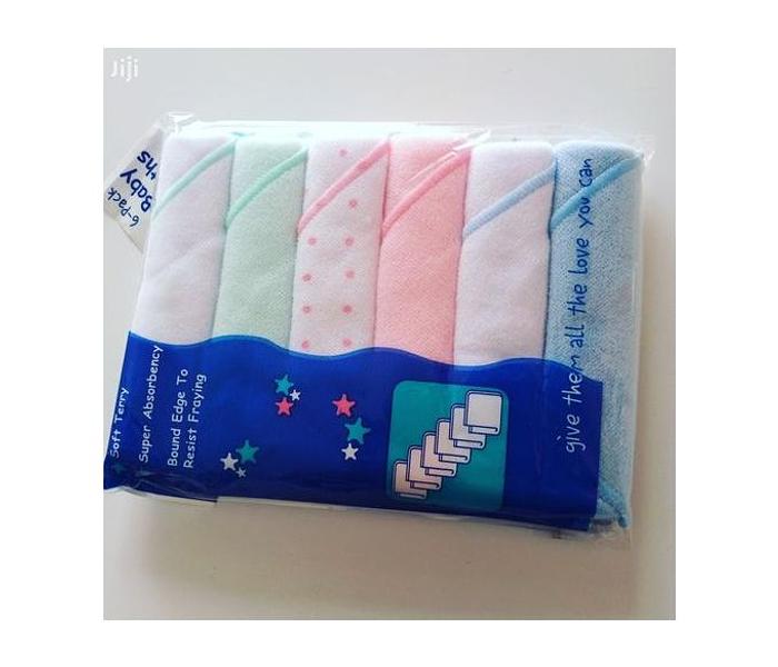 Fashion Baby Washcloth Set 6pcs image