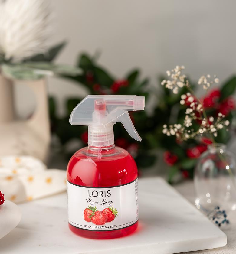 Loris Strawberry Garden Room Spray 500 Ml image