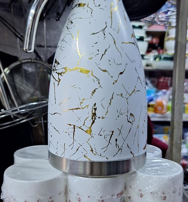 MARBLE FLASK. JP Original Unbreakable LUXURY 2.0LTR Marble Flask image