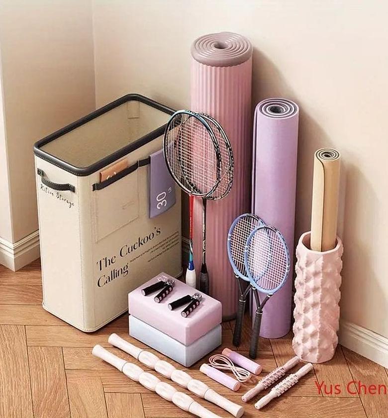 Large capacity yoga storage bag image