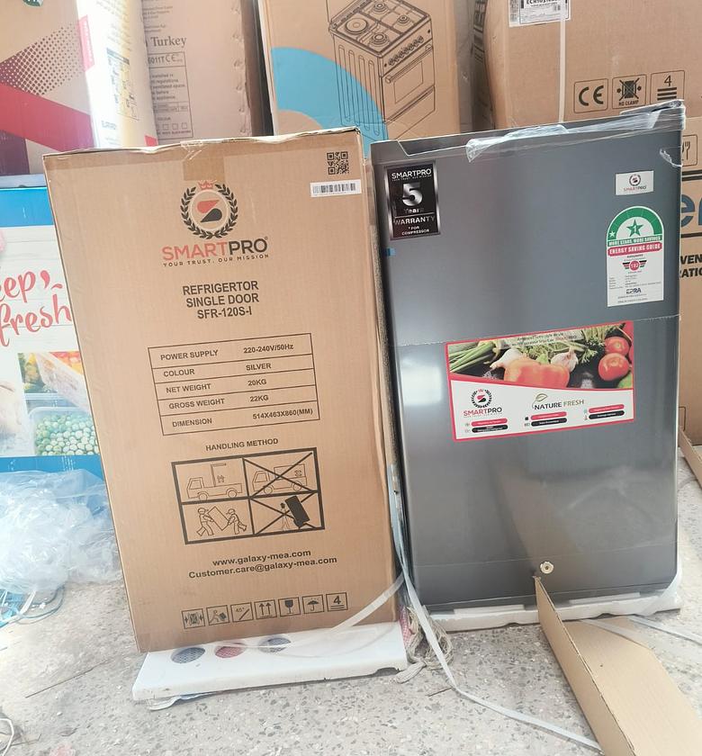 REFRIGERATOR. Smart pro SFR-120S-I Single Door Refrigerator - 90 Liters image