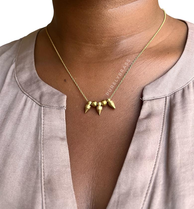 Amari Brass Necklace image