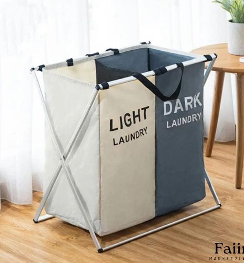 Waterproof detachable laundry basket. Eco friendly ,Anti-corrosion, rust proof and firm image