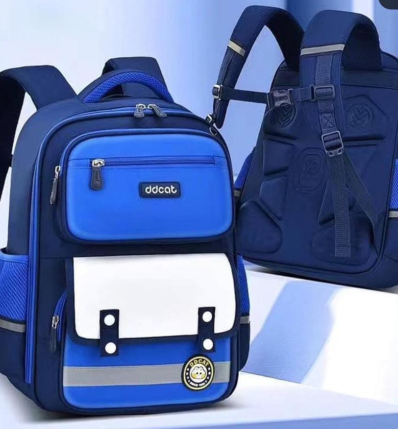 Waterproof orthopedic backpack schoolbag image