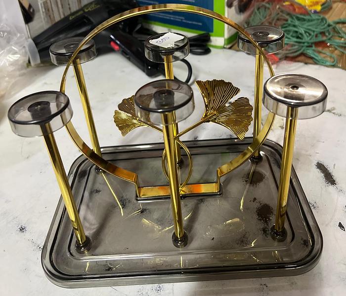 Arc glass holder rack image