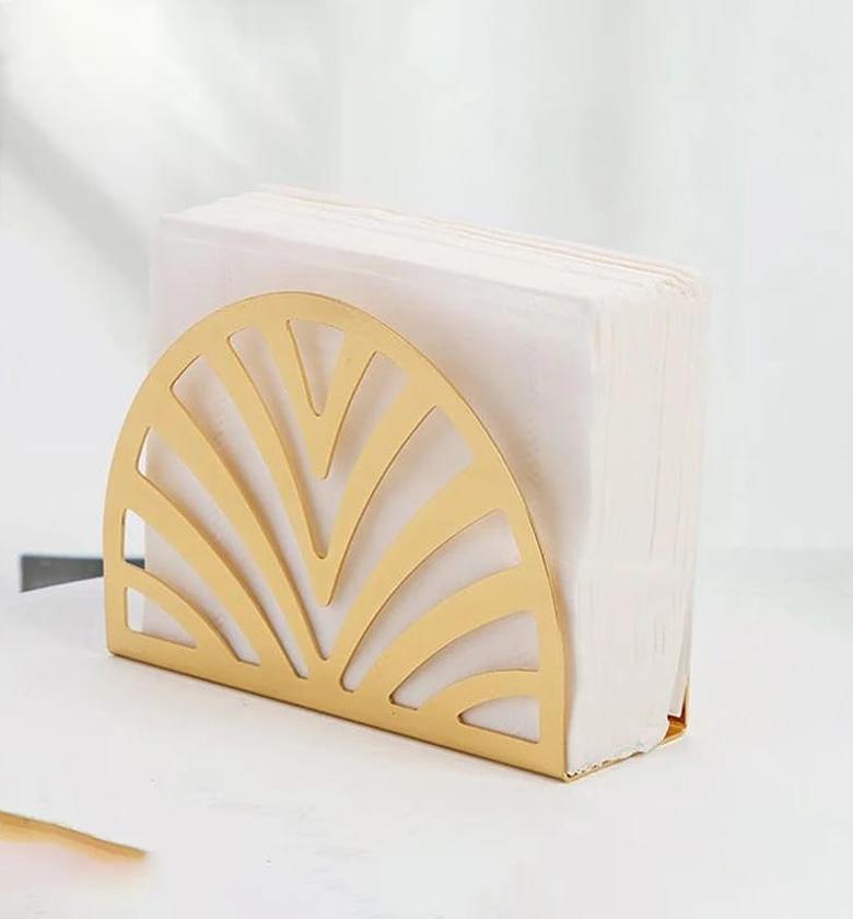 Dining Serviette holder available   ✅Material; Metallic   ✅Colours: gold  image