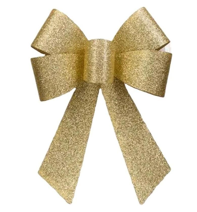 25cm Glitter Artificial Christmas Flowers. image