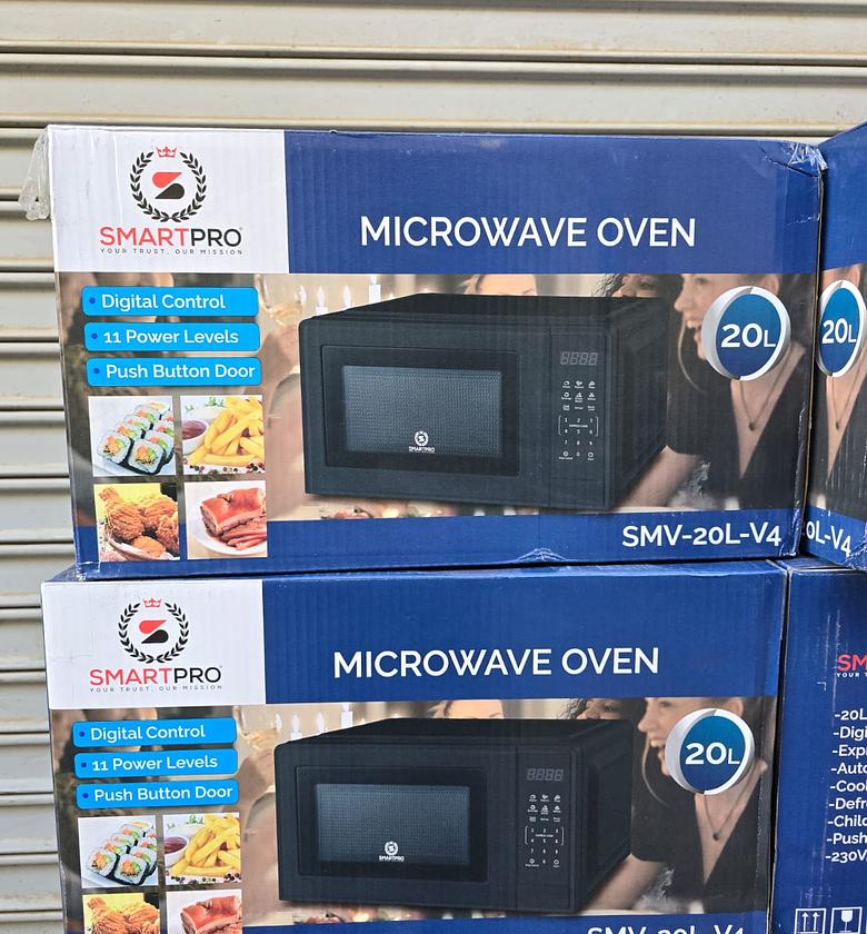MICROWAVE. 20 liters Smart pro digital black microwave image