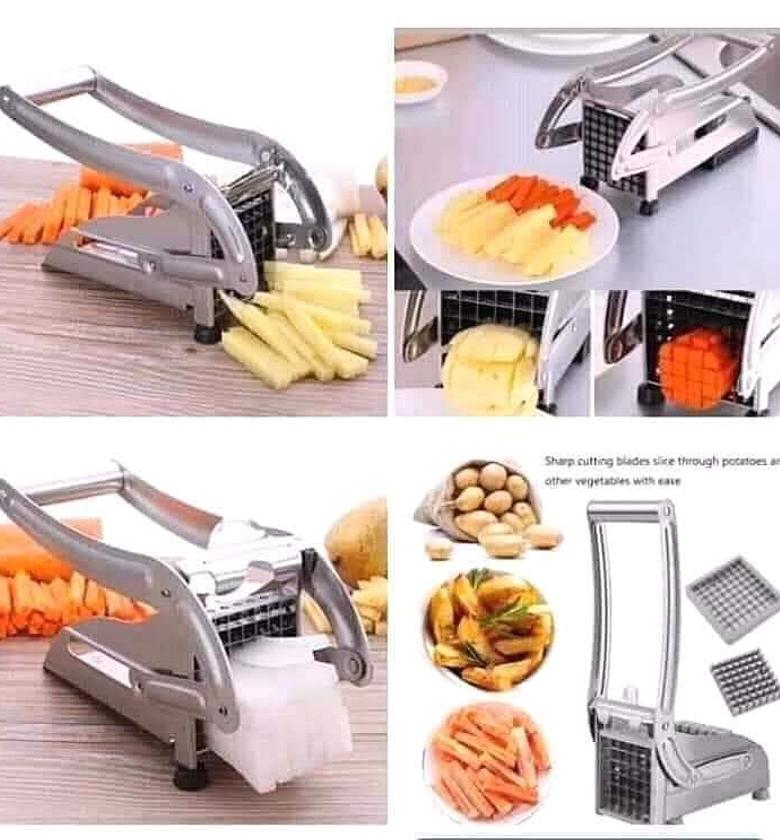 French Fries Potato Chipper 2 Blades image