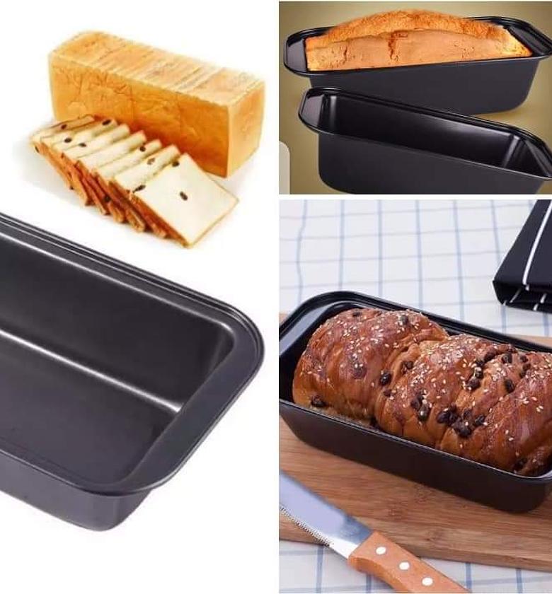 Quality Non~ stick (800-900g) Big Bread baking tin now Available  Approx Size 28cm  image