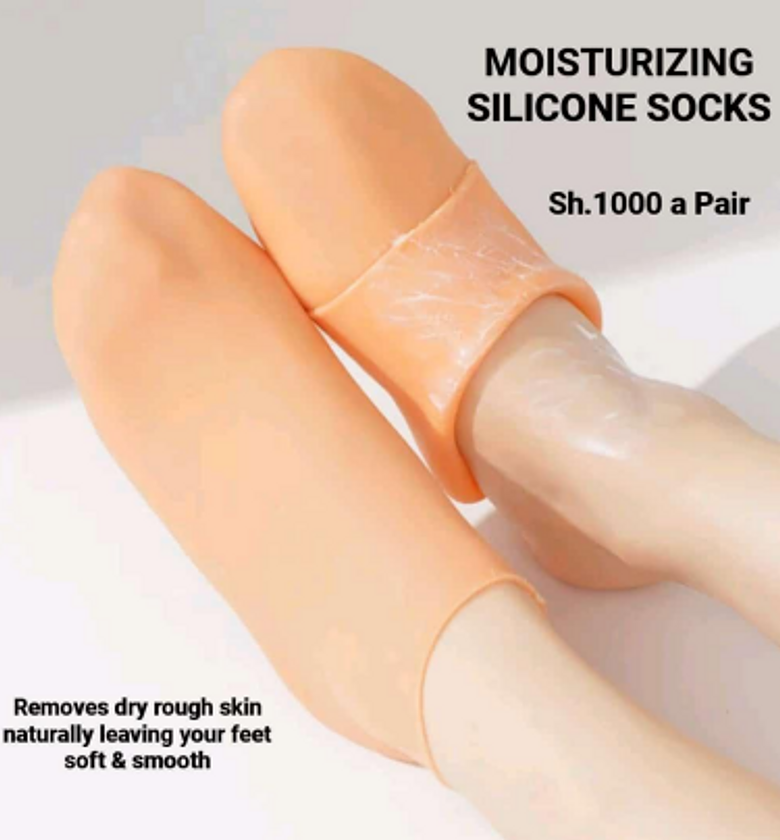 M Silicone Moisturizing socks image