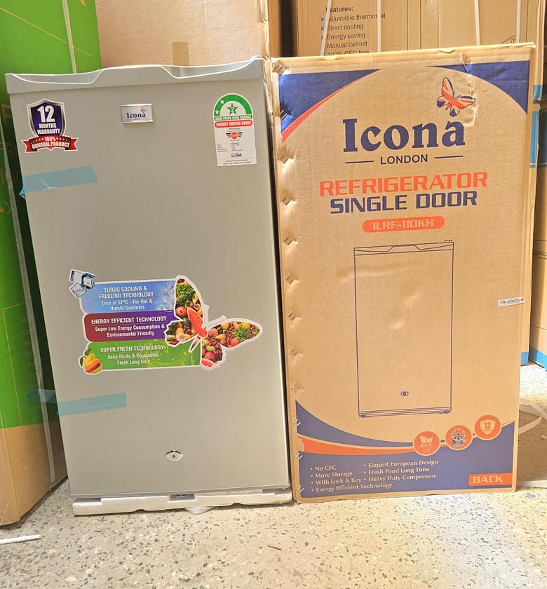 REFRIGERATOR. 90 liters icona single door refrigerator image