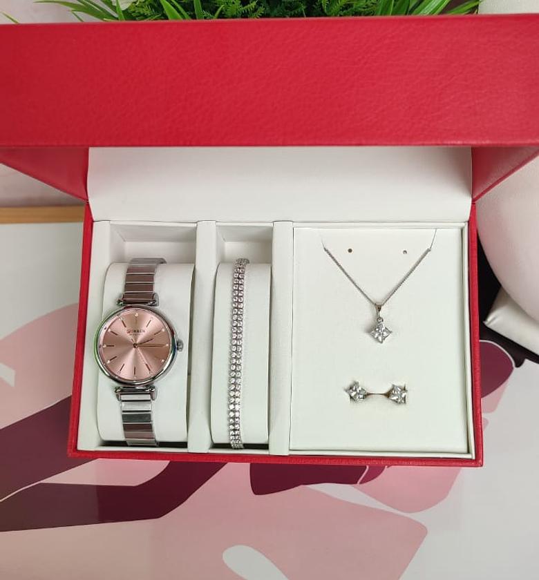 Matu Set Watch, Bracelet, Necklace and Stud Earrings  image