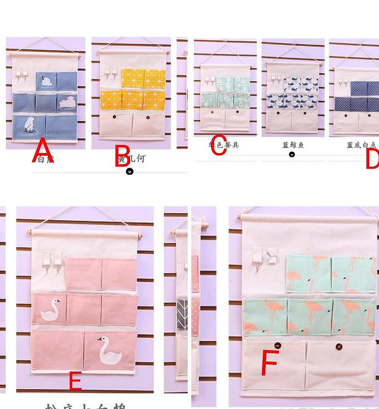 ORGANIZER. 7 pockets wall mounted organizer image