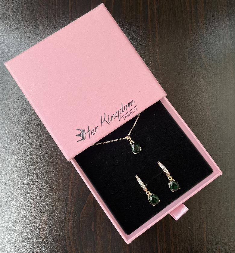 Teardrop Green Set image