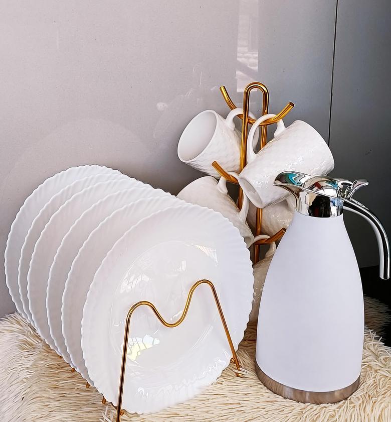 13 pcs Ceramic dinner set image