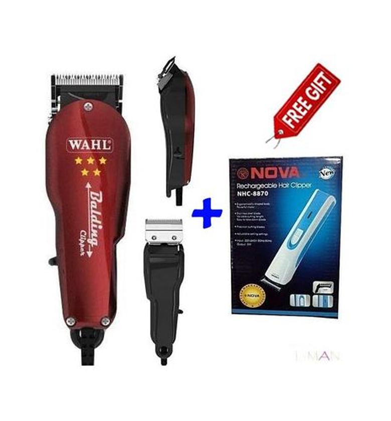 Wahl Professional Balding, Hair Cut, Kinyozi Machine + Shaver image