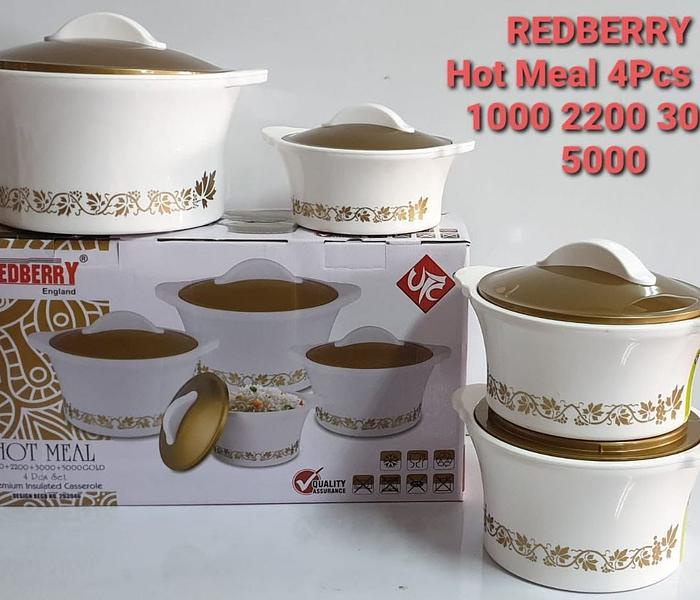 REDBERRY- Premium Range of Plastic Insulated Hotpot-White image