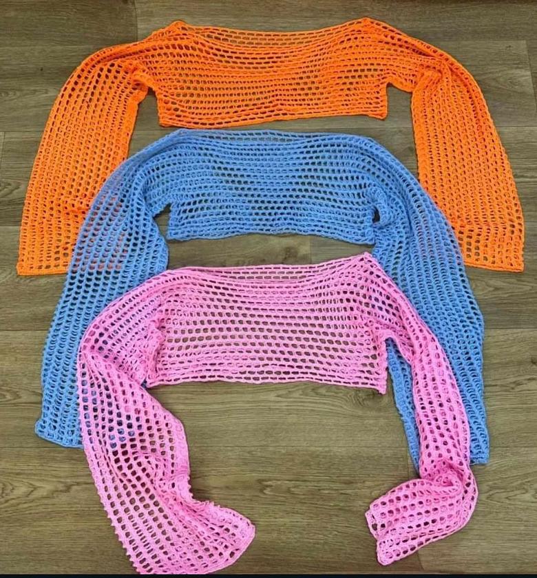 Women shoulder top crop top  image