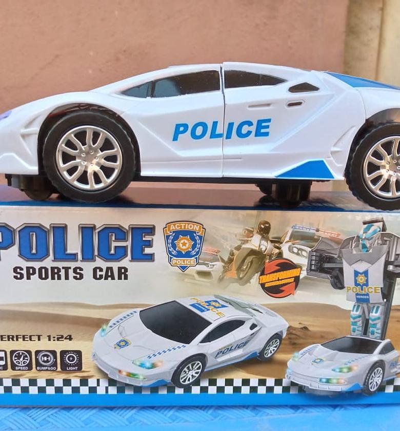 Police Luminous Lamborghini Police Siren Toy Car Durable Quality image