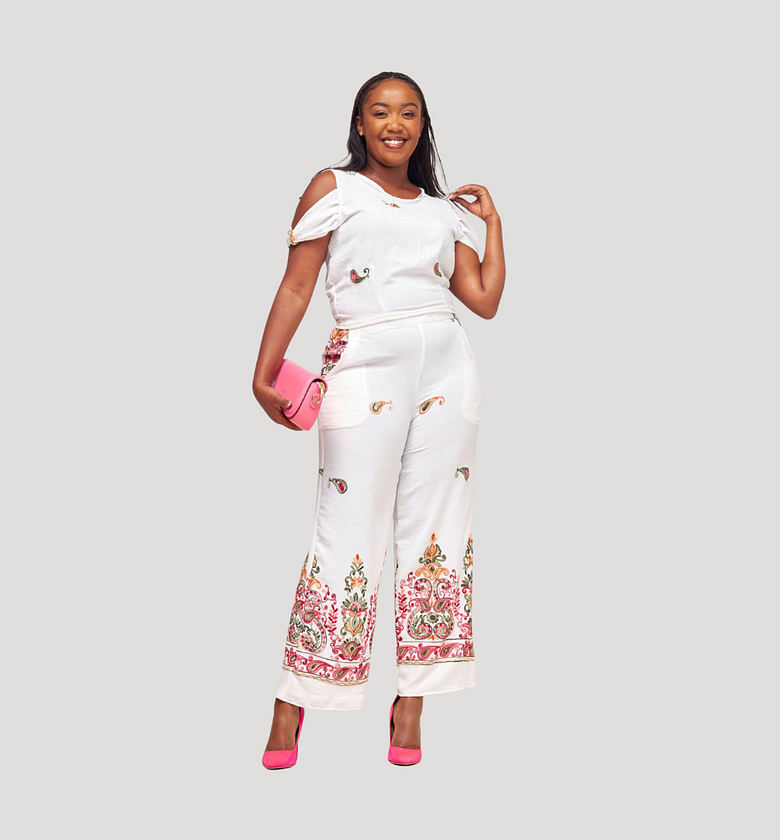 Butterfly Link Pant Set image