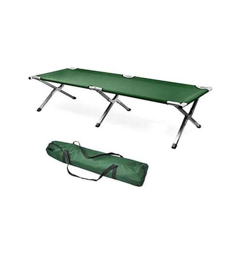 Foldable camping bed image