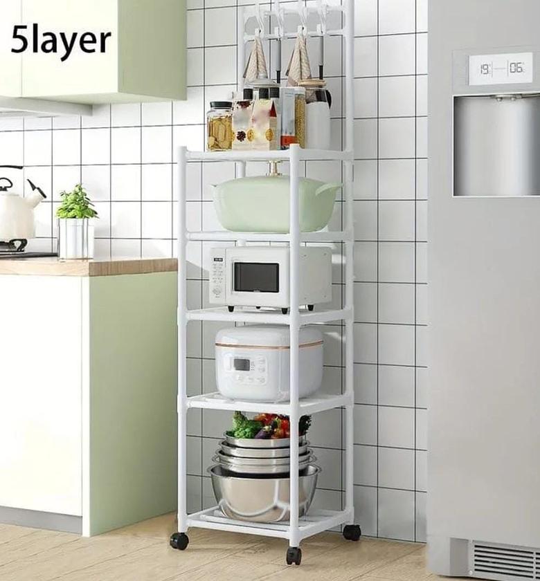 5 layers multipurpose storage rack. image
