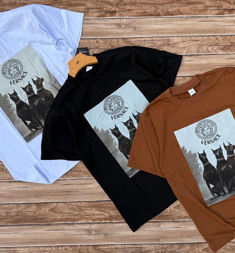 Men round neck heavy cotton t-shirts image