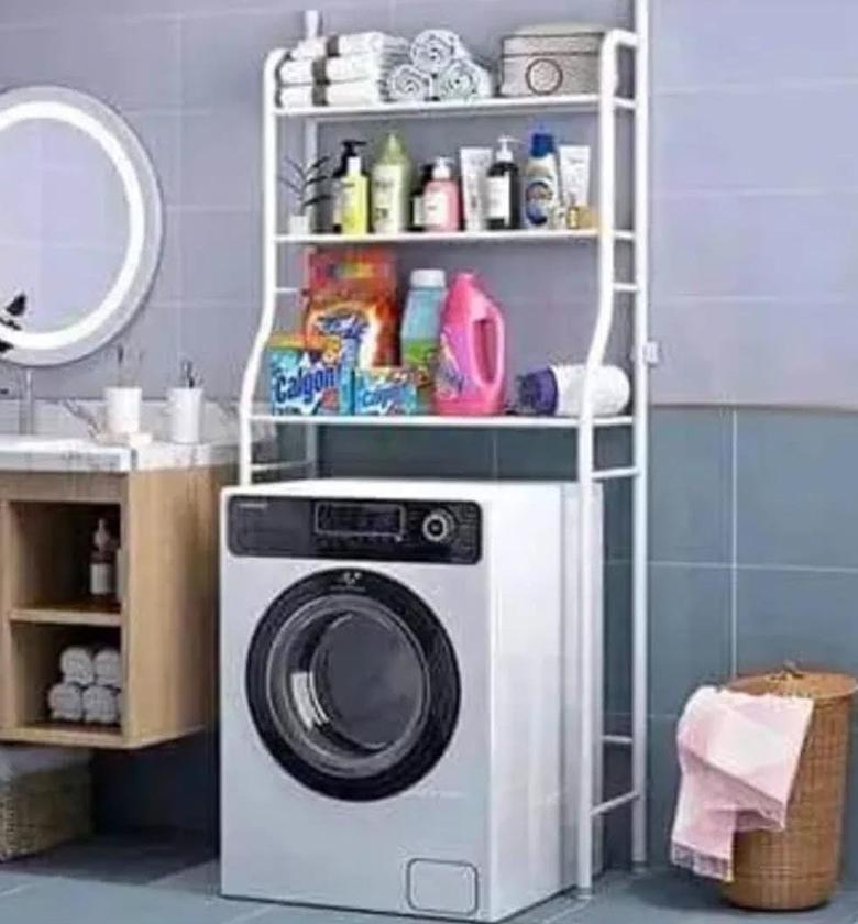 Over The WASHING MACHINE RACK. image