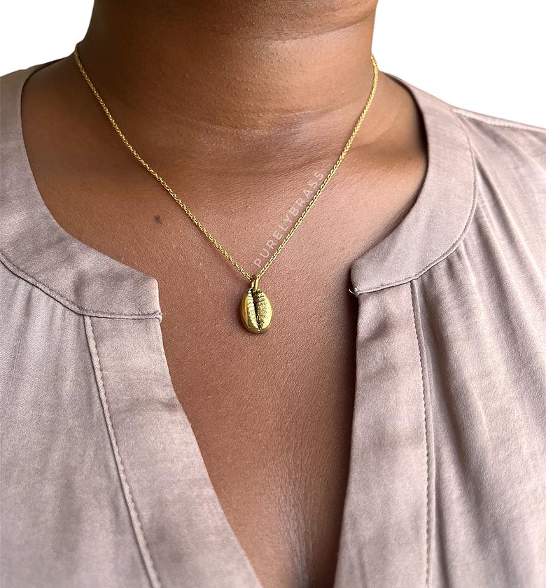 Nala Brass Necklace image