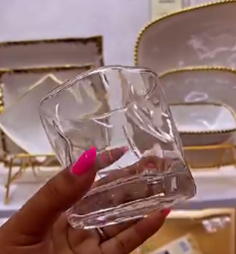 6 pieces Distorted Nordic Glasses. image