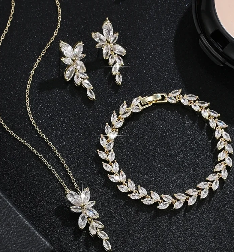 Cubic Zirconia hypoallergenic set image