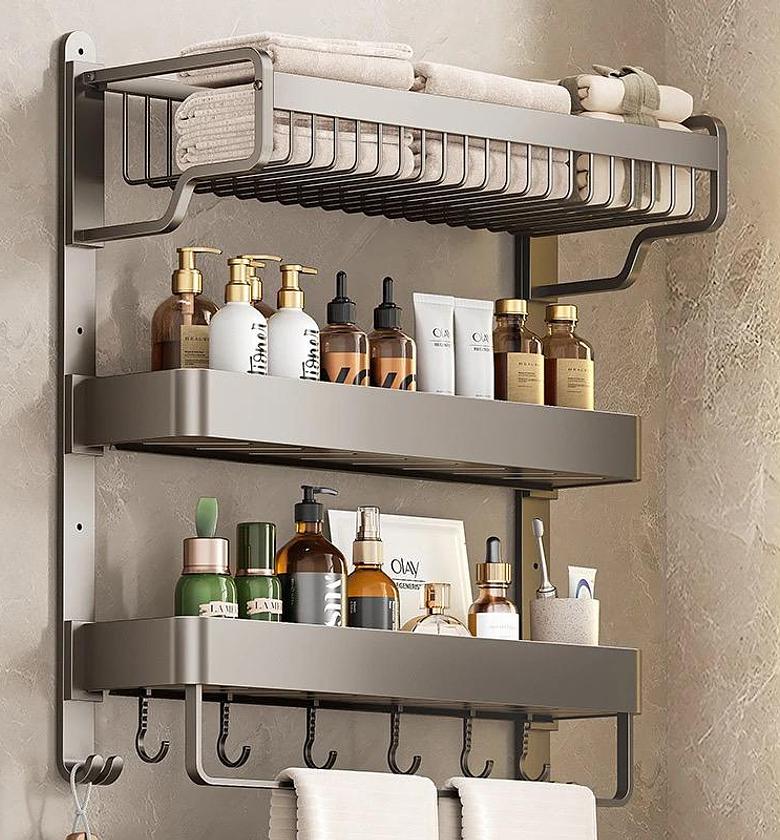 3tier multipurpose towel organizer image