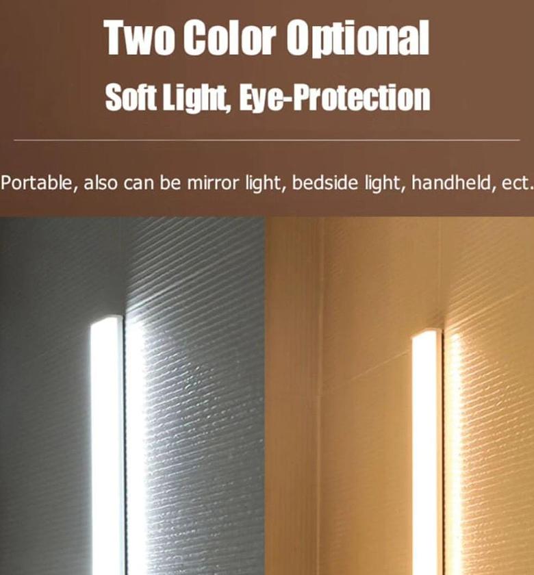 Magnetic motion sensor light image