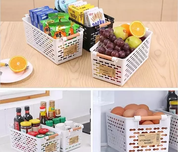 Multi purpose storage basket image