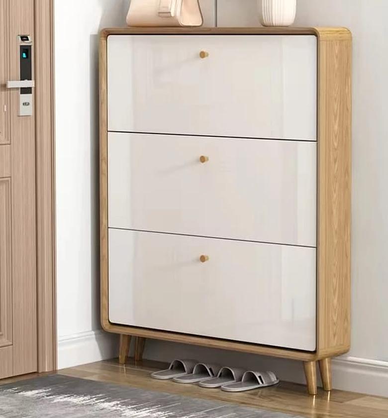 Bucket flip shoe rack image