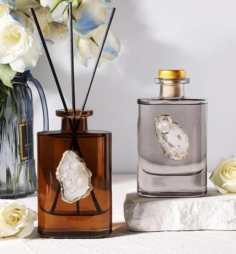 Oil fragrance perfume with crystal bottle Reed diffuser 200ml image