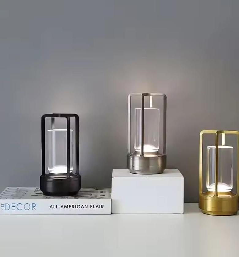 TABLE LAMP. Stemless dimmable table lamp image