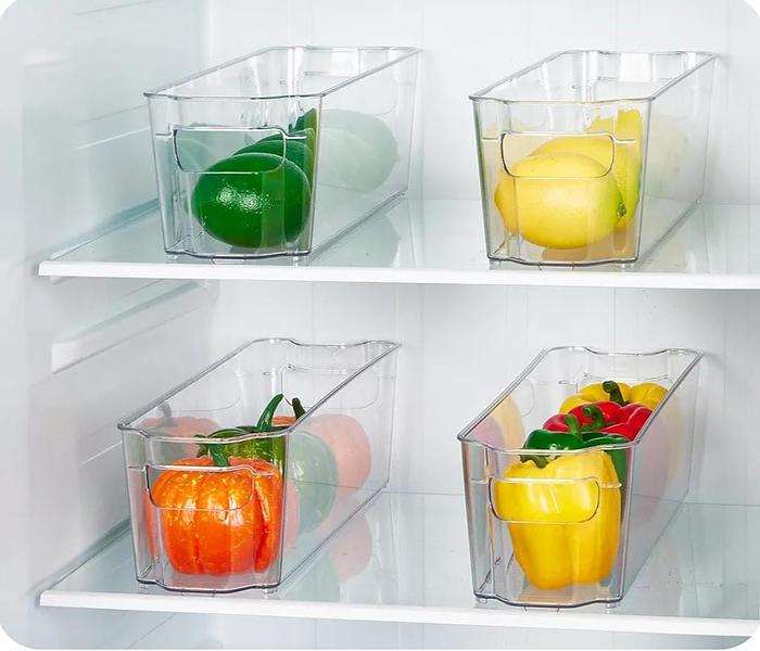 Acrylic fridge storage containers image
