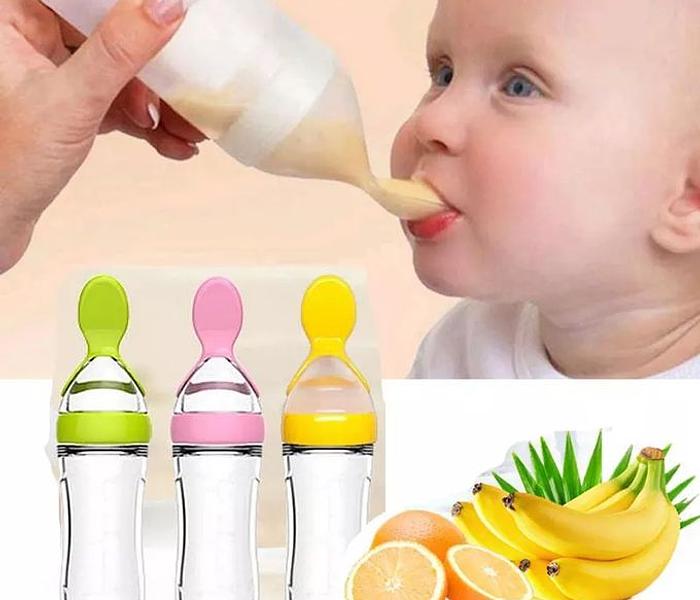 Silicone Feeding Spoon Or Weaning Spoon-Healthy image