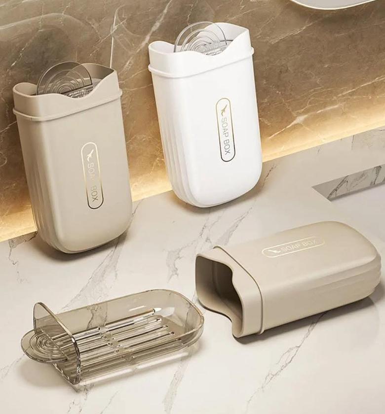 Portable travel soap dish image