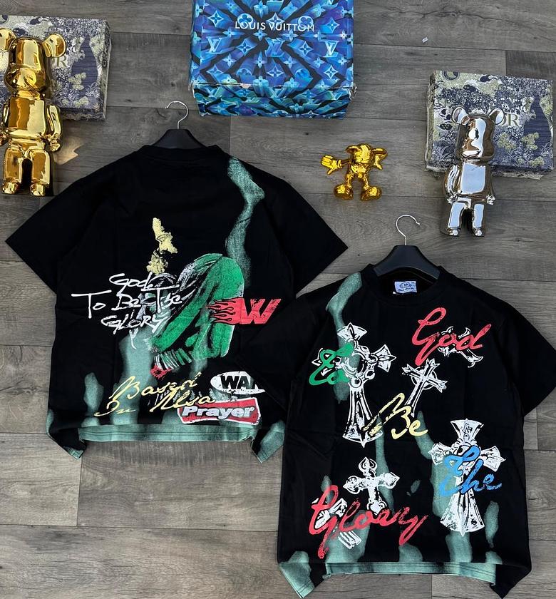 Men round neck heavy cotton t-shirts image