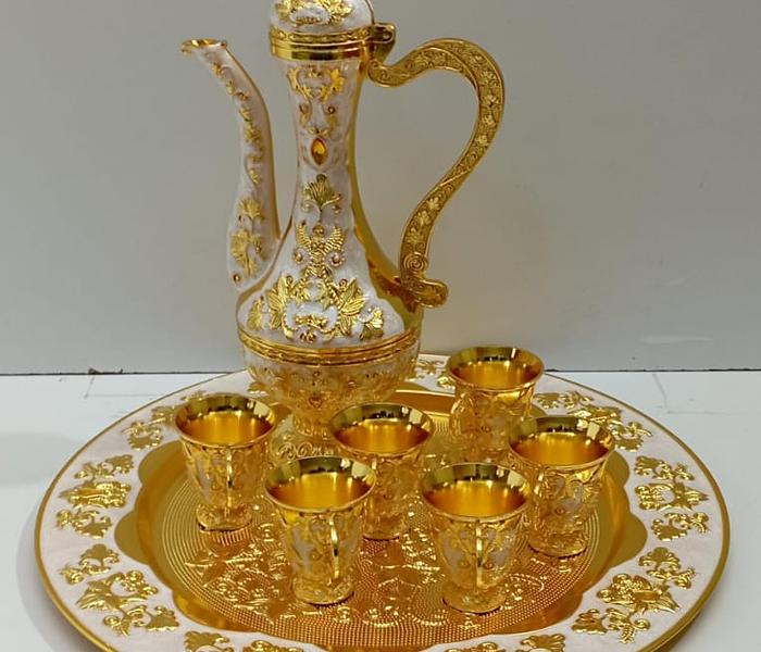 8pcs elegant Arabic coffee set image