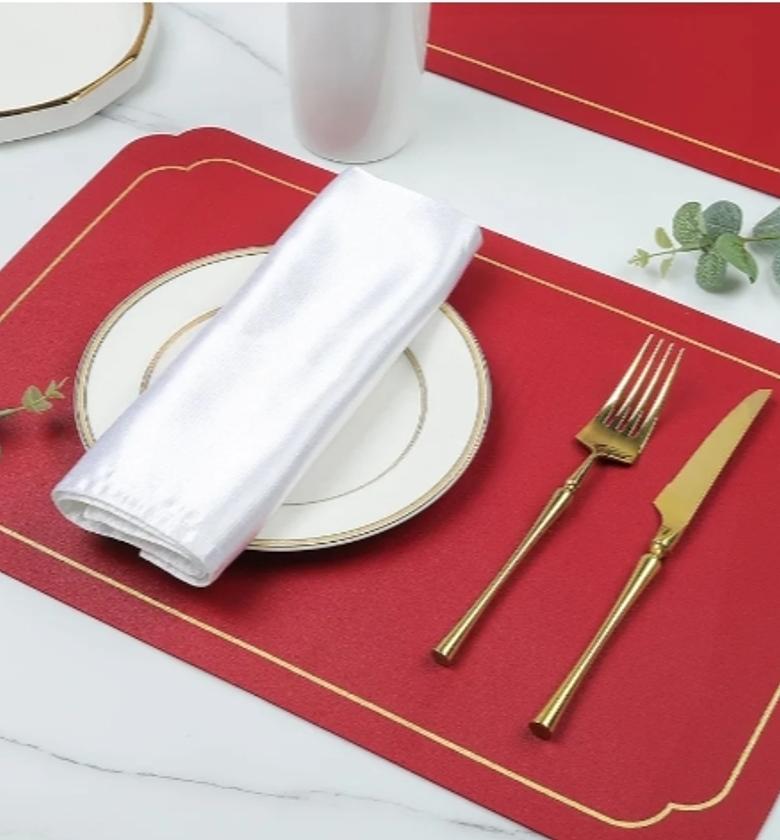 A pair of Table rubber mats image